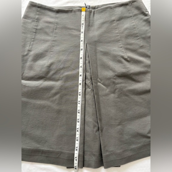 Icicle High Waist Olive Green A-Line Skort - Picture 9 of 10